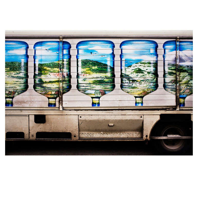 "Water Truck" by Los Angeles Photographer Sam Frost For Sale