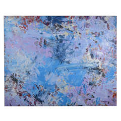 Continents & Oceans Abstract Oil on Canvas