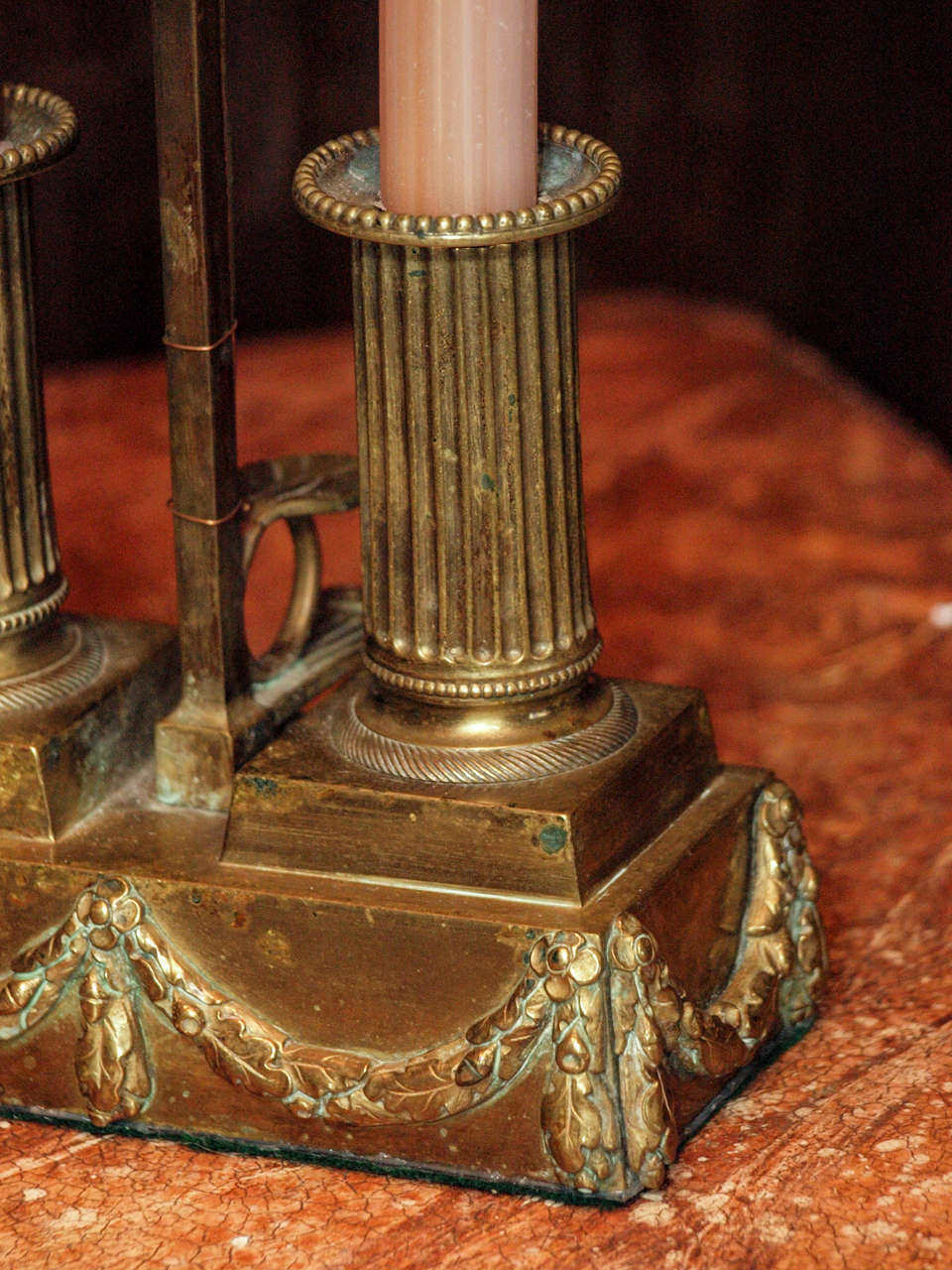 19th Century Directoire Bouillotte Lamp For Sale 1