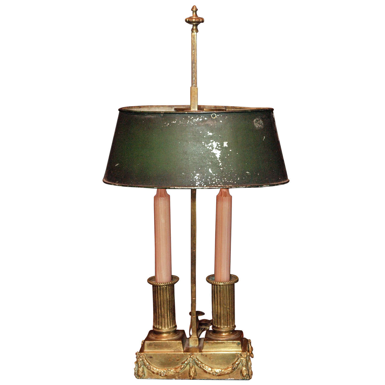 19th Century Directoire Bouillotte Lamp For Sale