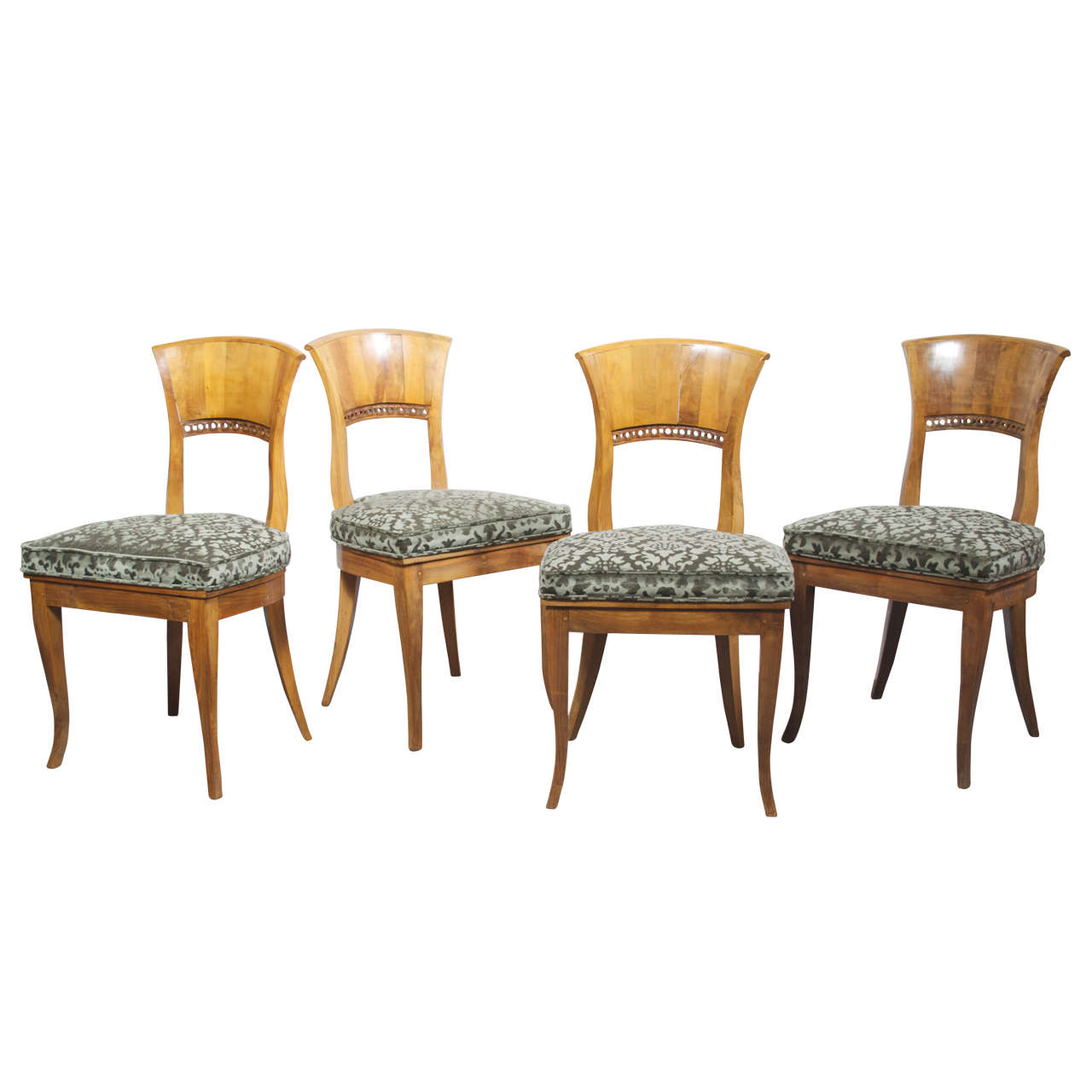 Set of Four 19th Century Biedermeier Chairs ***Saturday Sale***