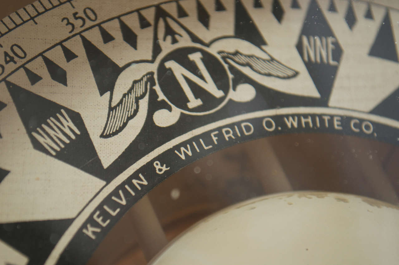 American Ship's Binnacle Compass by Kelvin & Wilfrid O. White Co.