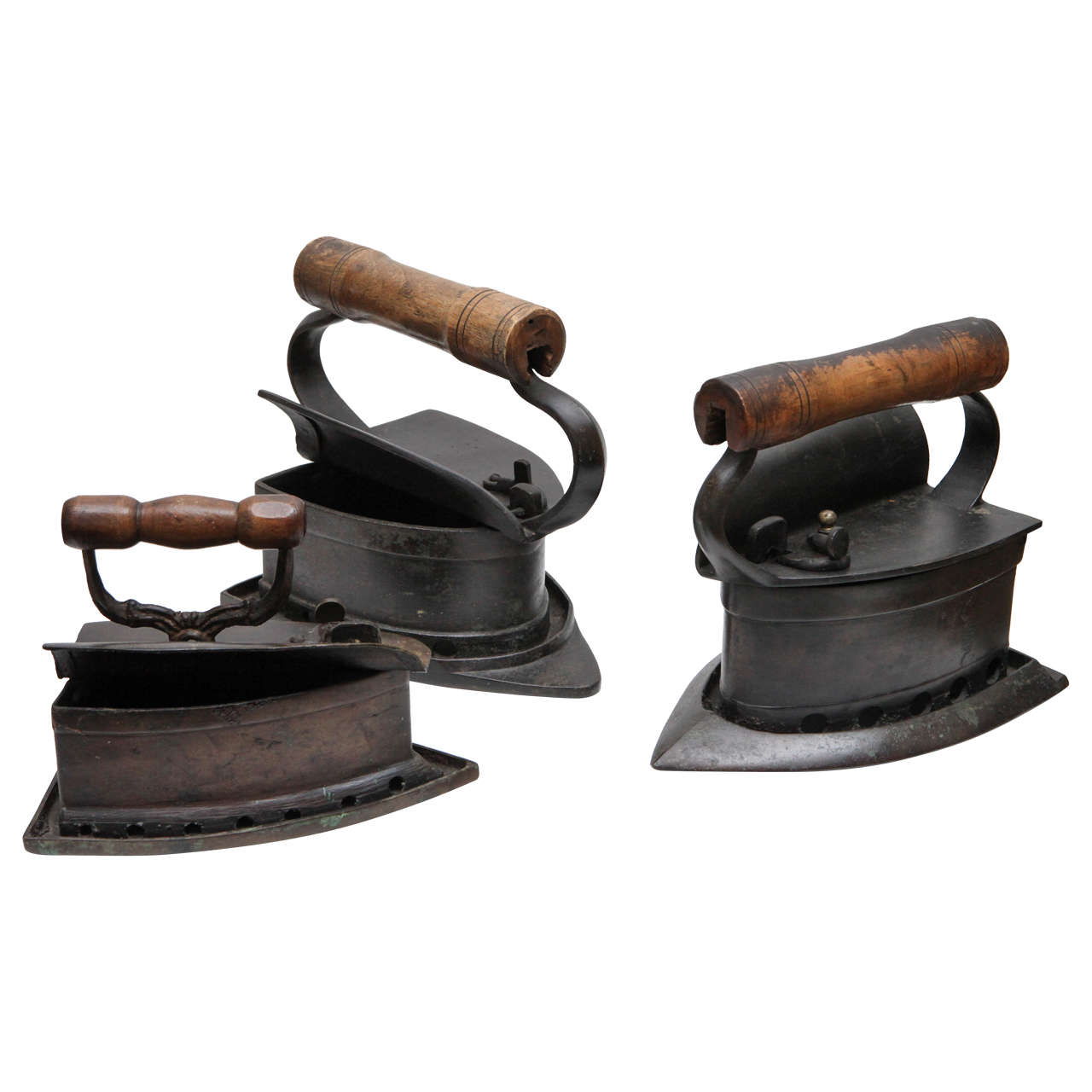 Set of Three Dutch Colonial Irons