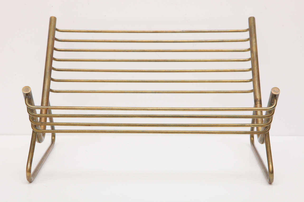 Carl Aubock Brass Book Stand