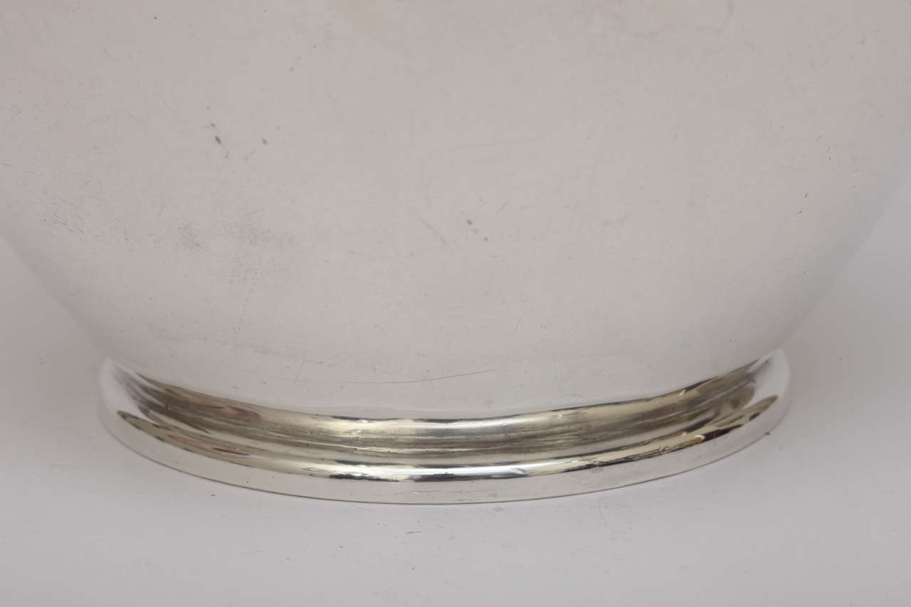 Irish Sterling Silver Water Pitcher/Jug by Edmond Johnson at 1stDibs