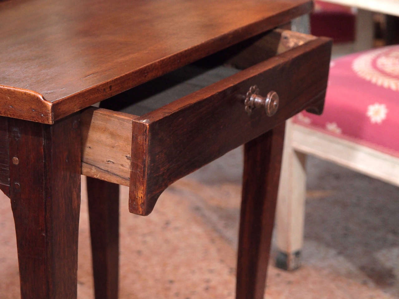 Chestnut 19th Century French Side or Writing Table