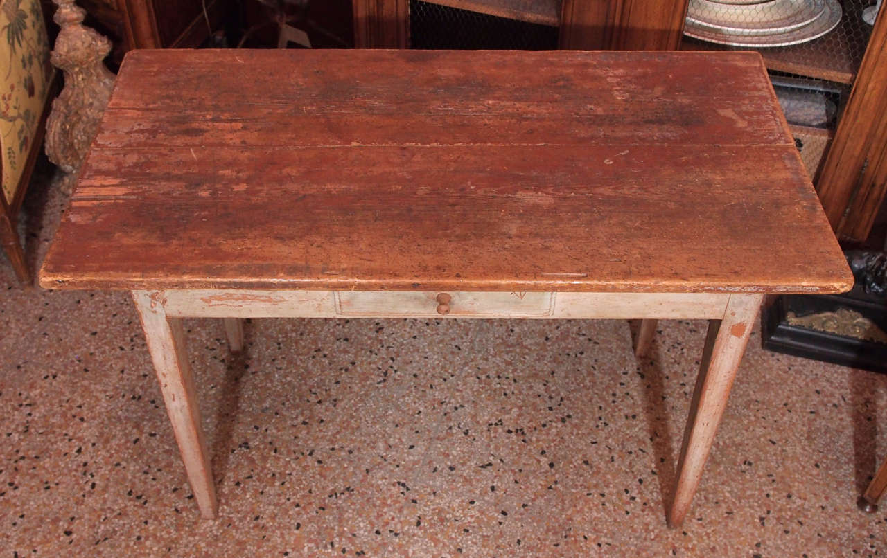 19th Century Swedish Table In Fair Condition For Sale In New Orleans, LA