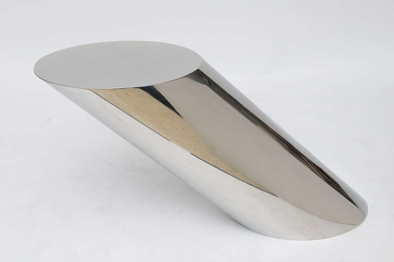 Stainless Steel Zephyr Table by J. Wade Beam for Brueton