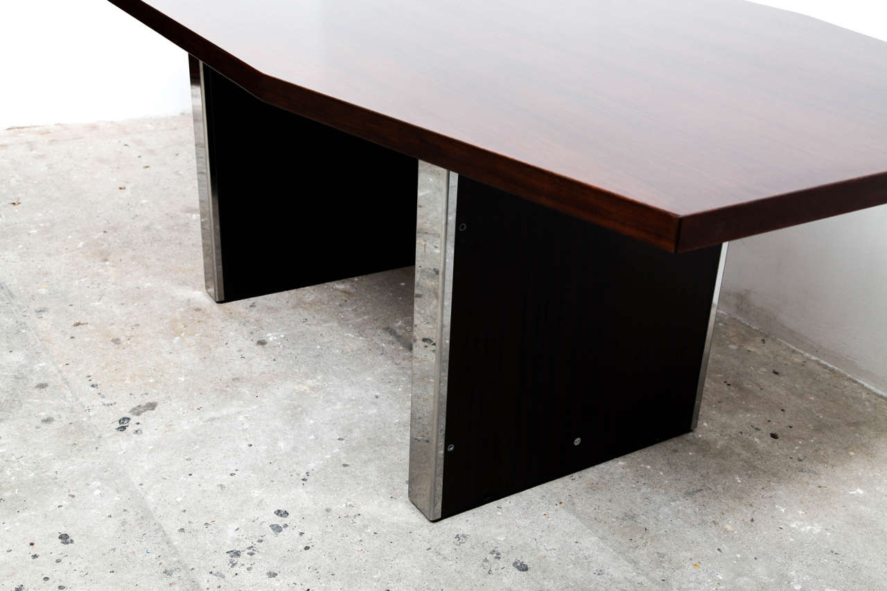 Italian  Desk or Dining Table Designed by Ico Parisi for MIM