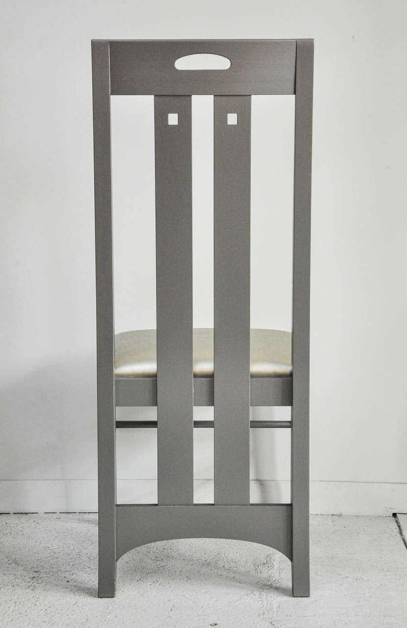 Set of Eight Cassina by Charles Mackintosh Dining Chairs 2