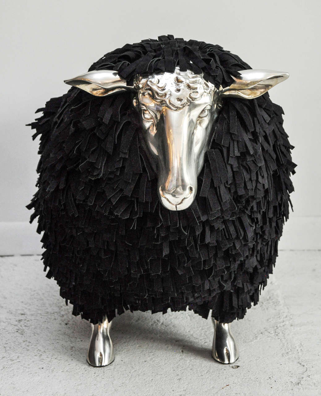black sheep footstool