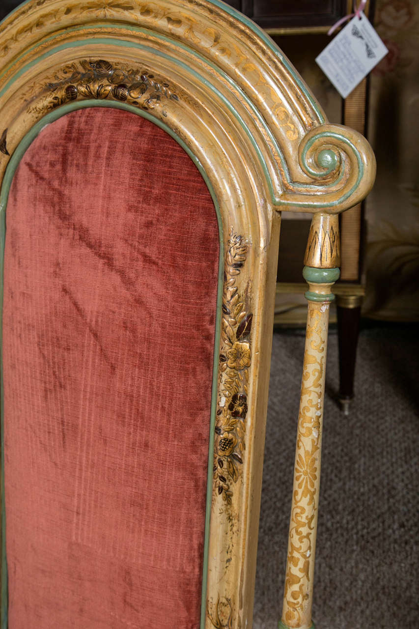 Set Ten Highly Decorative Custom French Chinoiserie Dining Chairs Louis XV Style In Good Condition In Stamford, CT