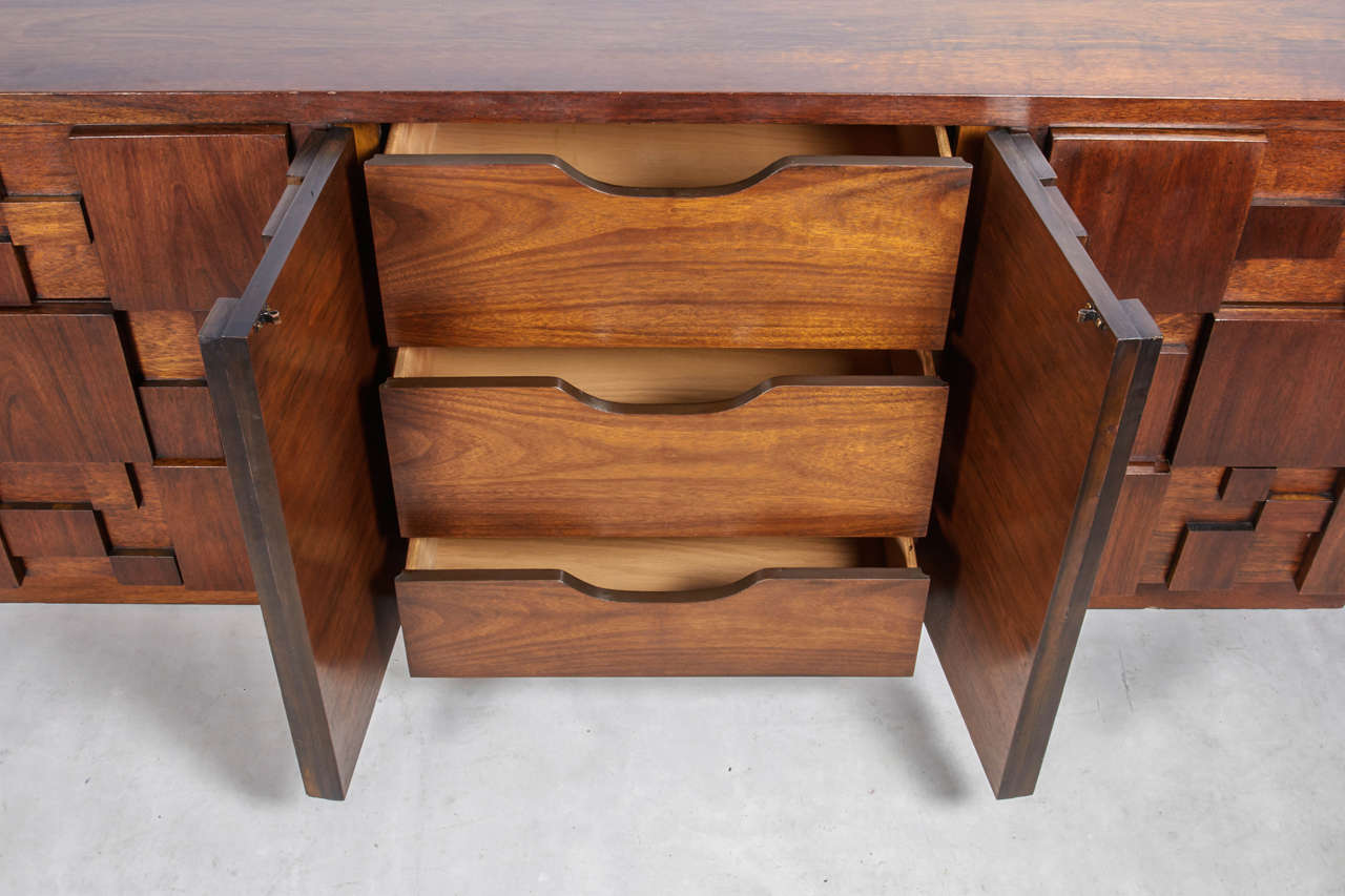 Lane mosaic dresser credenza for sale at 1stdibs