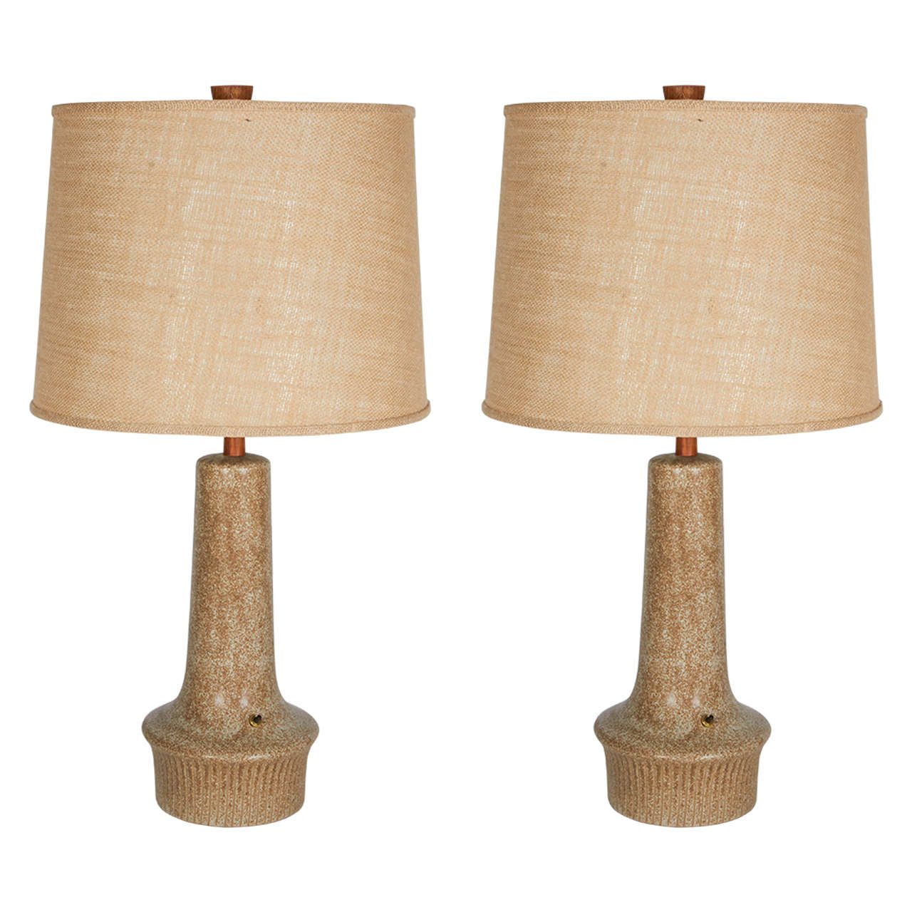 Pair of Lamps by Jane and Gordon Martz for Marshall Studios For Sale