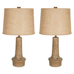 Vintage Pair of Lamps by Jane and Gordon Martz for Marshall Studios