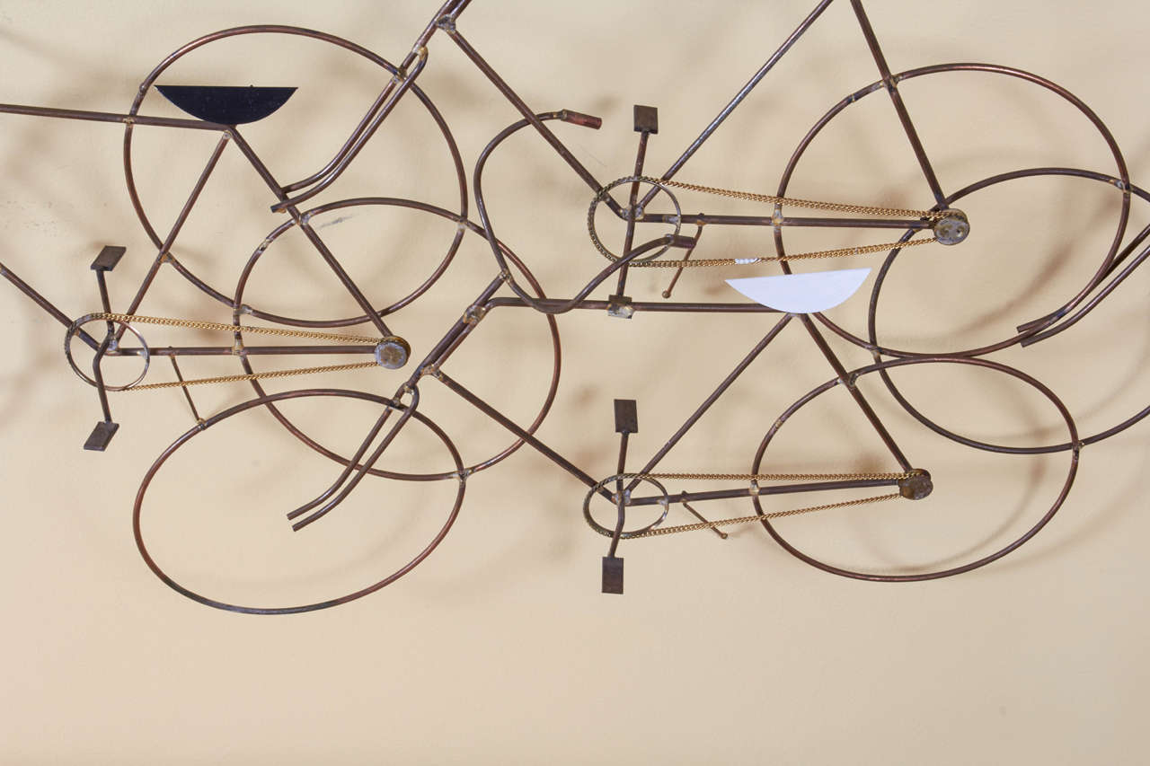 curtis jere bicycle sculpture