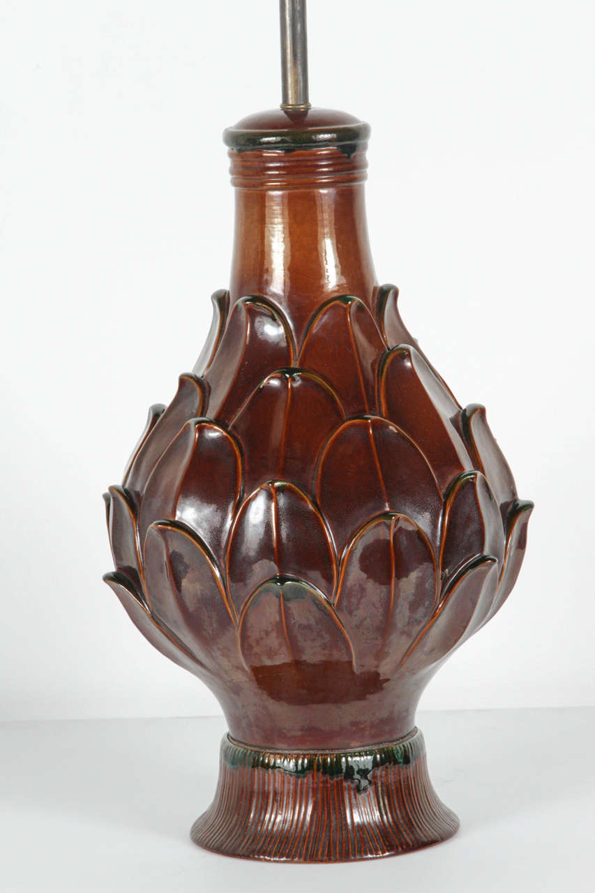 italian pine cone ceramic