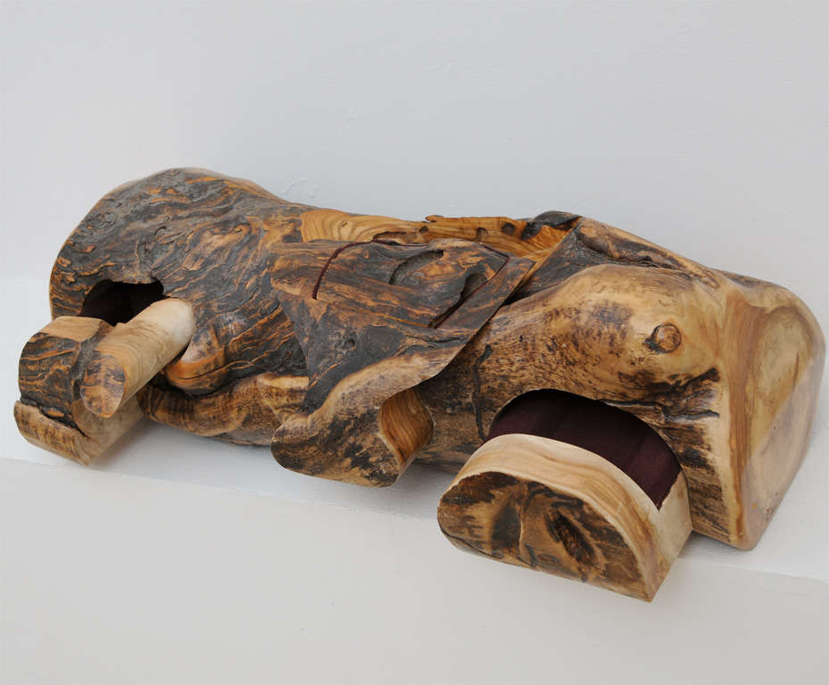 Burl Wood Puzzle Box image 3