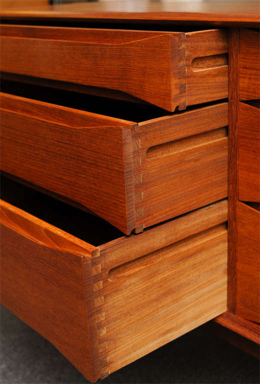 Johannes Aasbjerg Andersen Teak Low Dresser 1