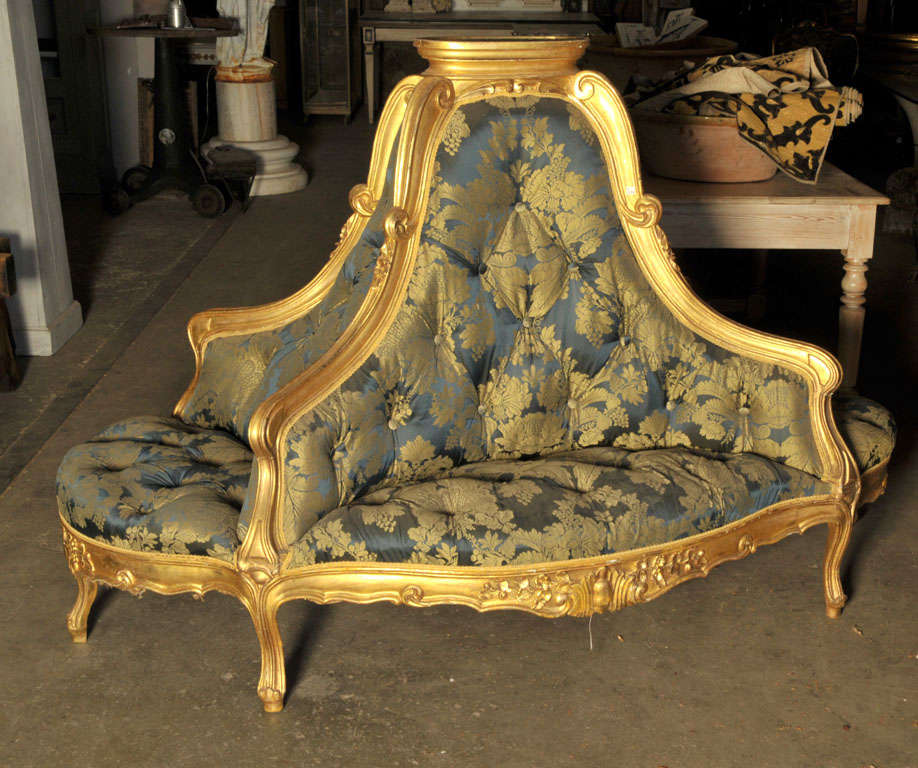 Gilt wooden French 