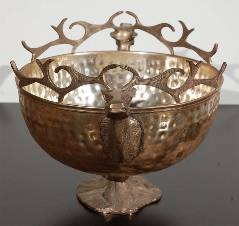 Silver Stag Bowl 1