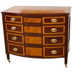 Antique Outstanding Inlaid Chest of Drawers