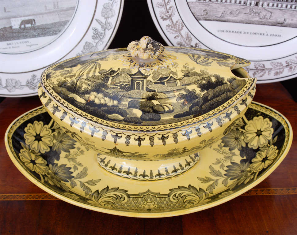 A Collection of Creil et Montereau Faience In Good Condition In Alexandria, VA