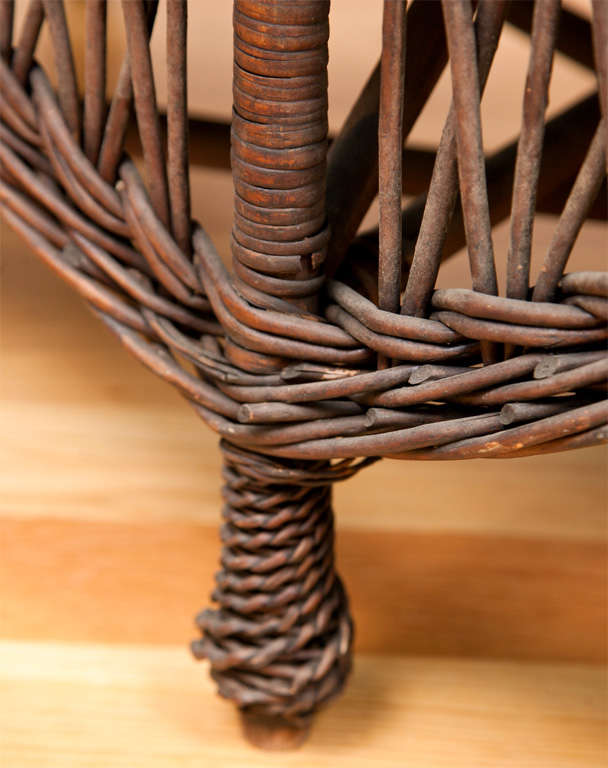 Antique Wicker Chaise at 1stDibs antique wicker chaise lounge