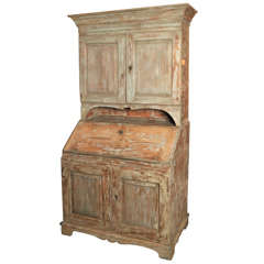 Swedish Gustavian Secretair Cabinet