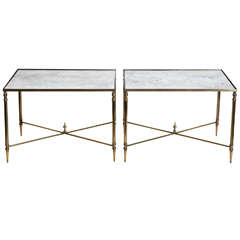 Elegant Pair Of Side Tables