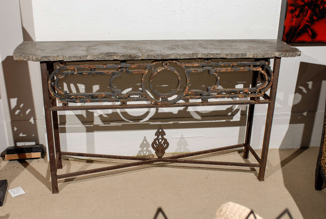 Iron Console Table 2