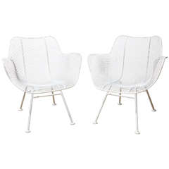 pair of Russell Woodard Lounge Chairs
