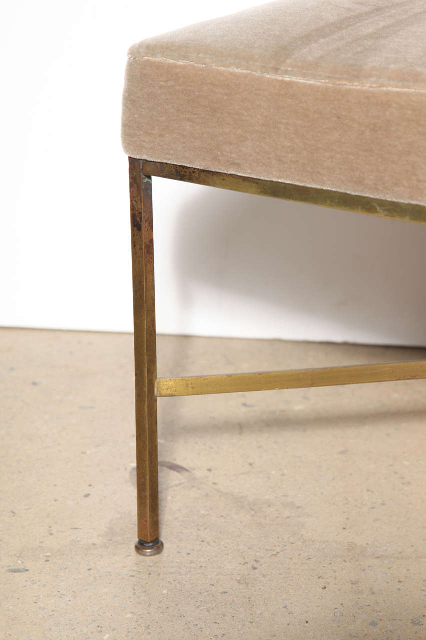 American Paul McCobb Brass Stool