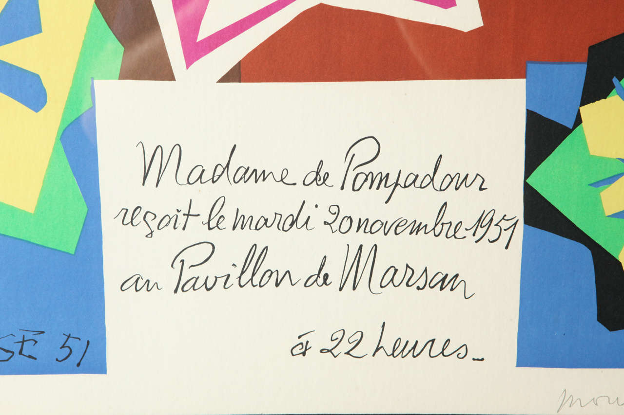 matisse madame de pompadour