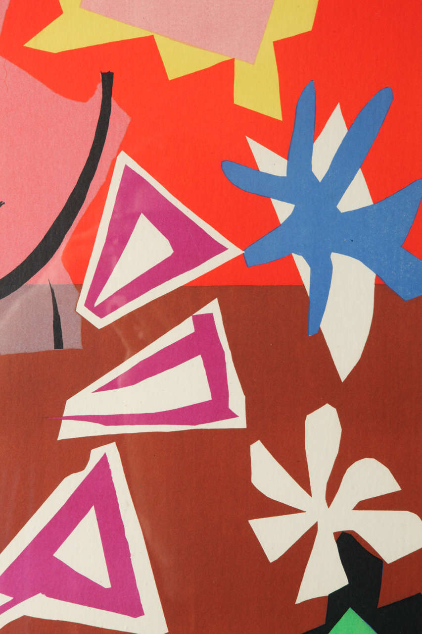 French Madame de Pompadour Lithograph after Henri Matisse by Mourlot