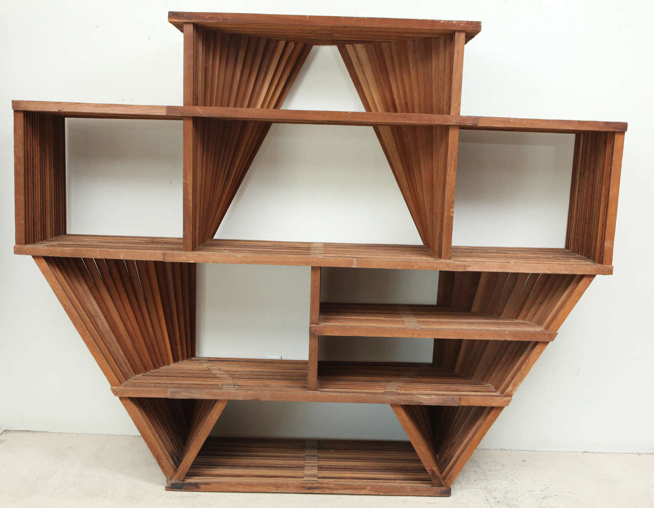 Large Custom Shelving Unit from a Cliff May House in Long Beach, CA.