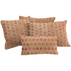 Assorted Chinese Hill Tribe Hand Brocaded Textile Pillows