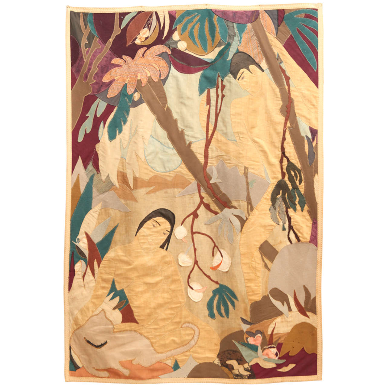 European Applique Tapestry