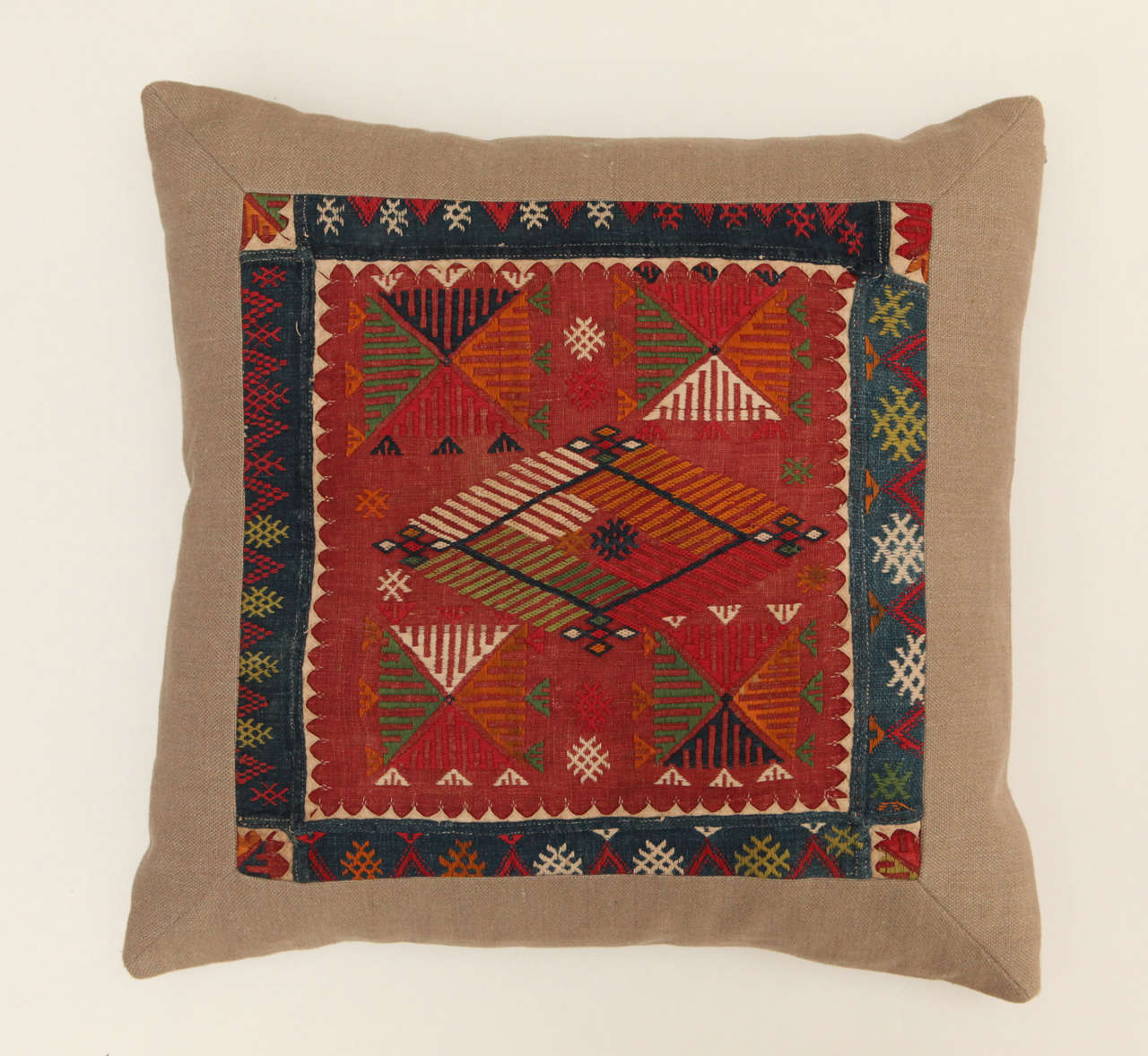 Embroidery Indian Banjara Bag Face Pillow