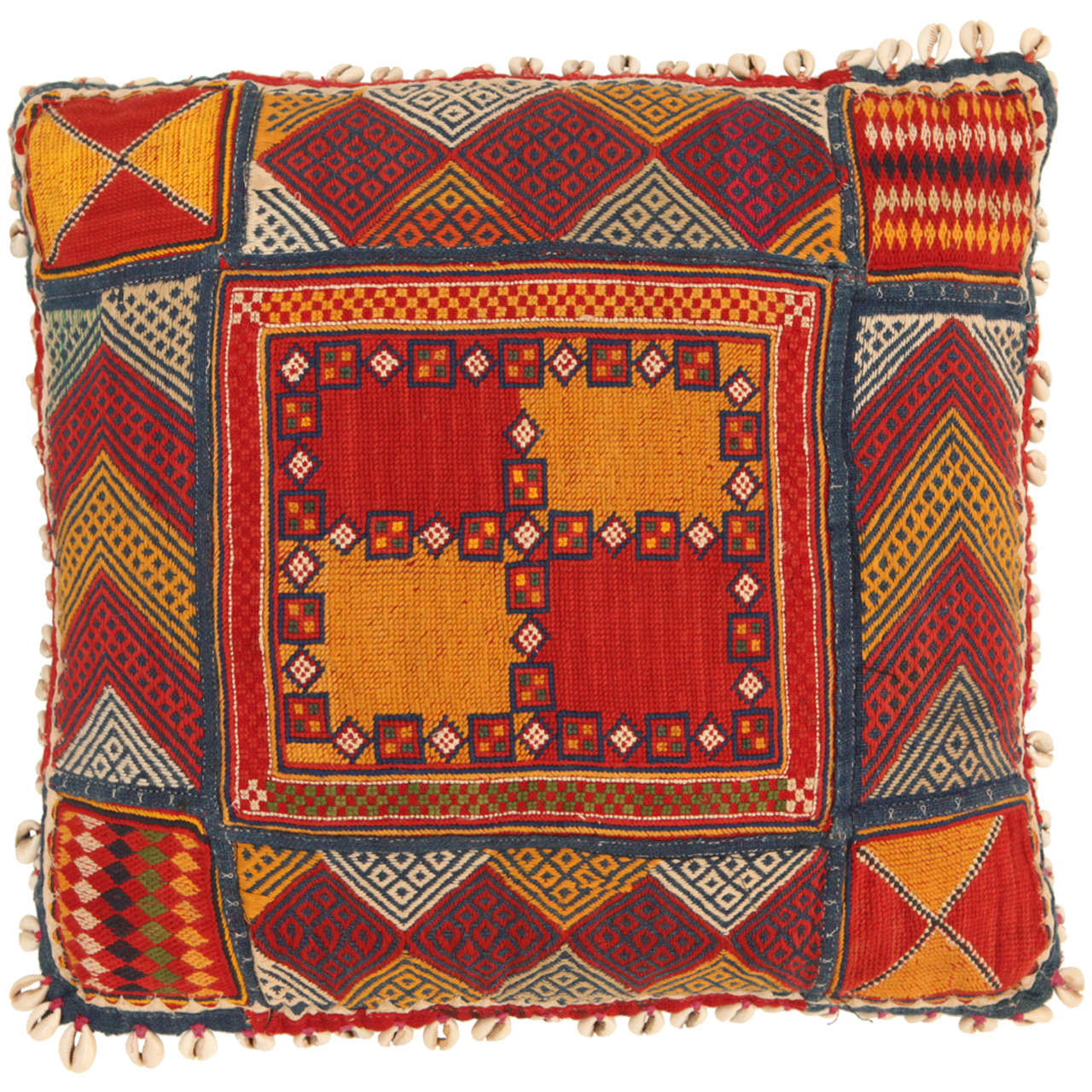 Needle Point & Embroidery Indian Banjara Pillow