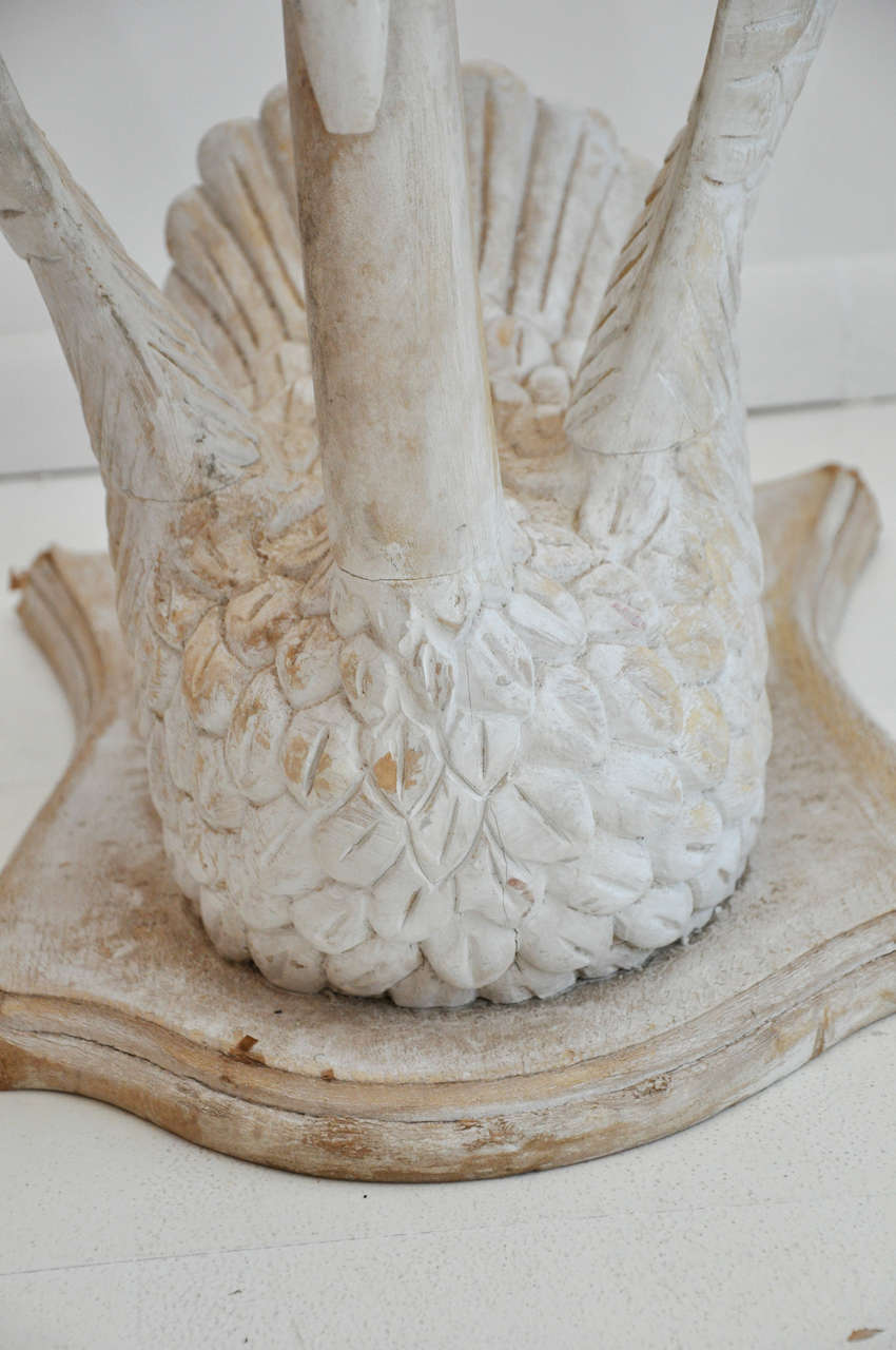 swan side table