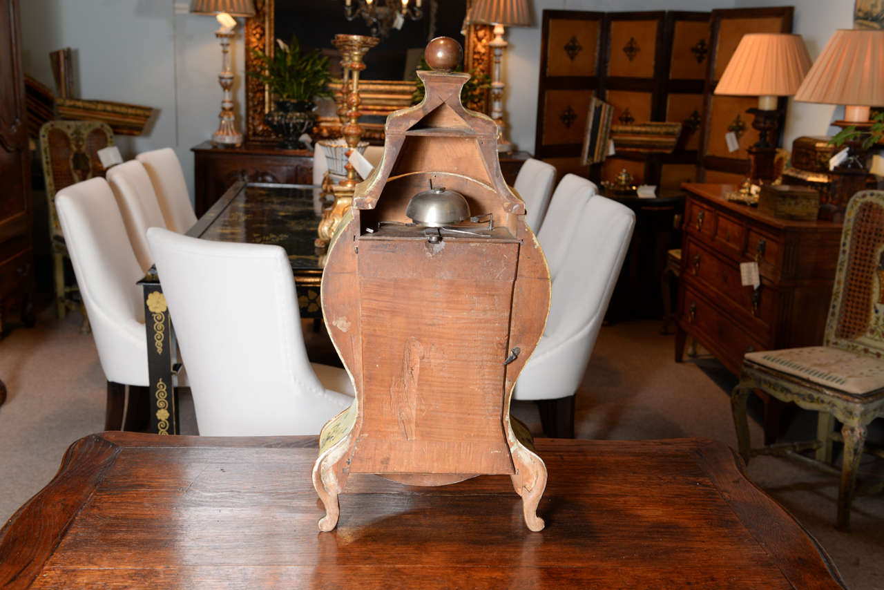 18th Century and Earlier 18th Century Swiss Cartel Clock, circa 1790 For Sale