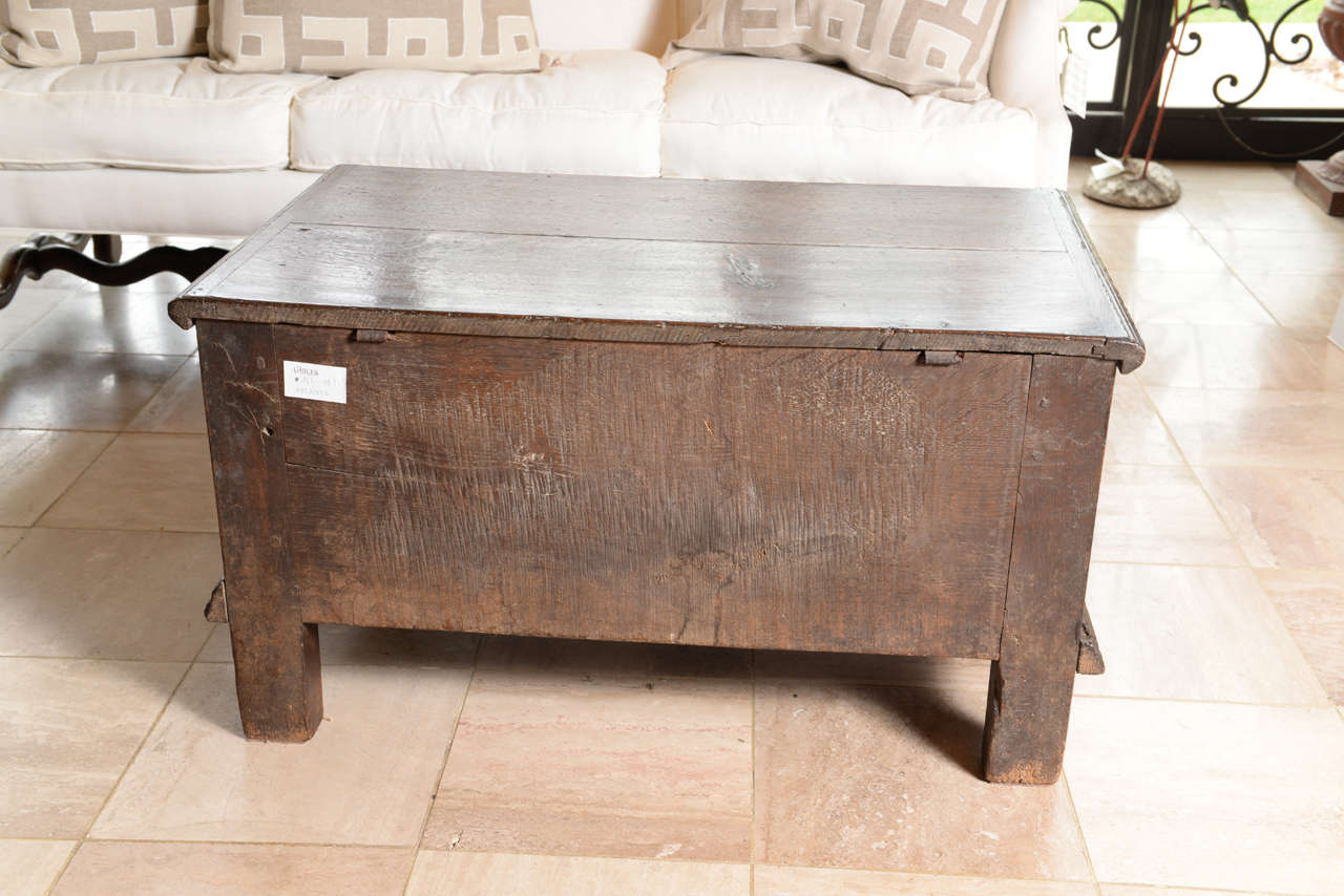 19th Century French Oak Blanket Chest 2