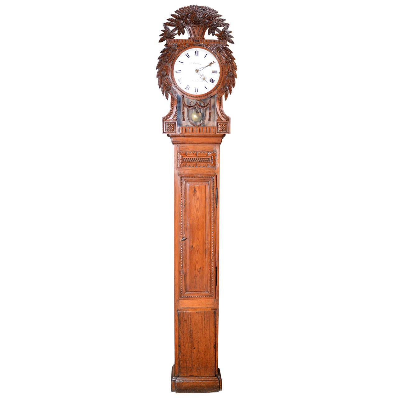 19th Century St. Nicolas French Floor Clock at 1stDibs