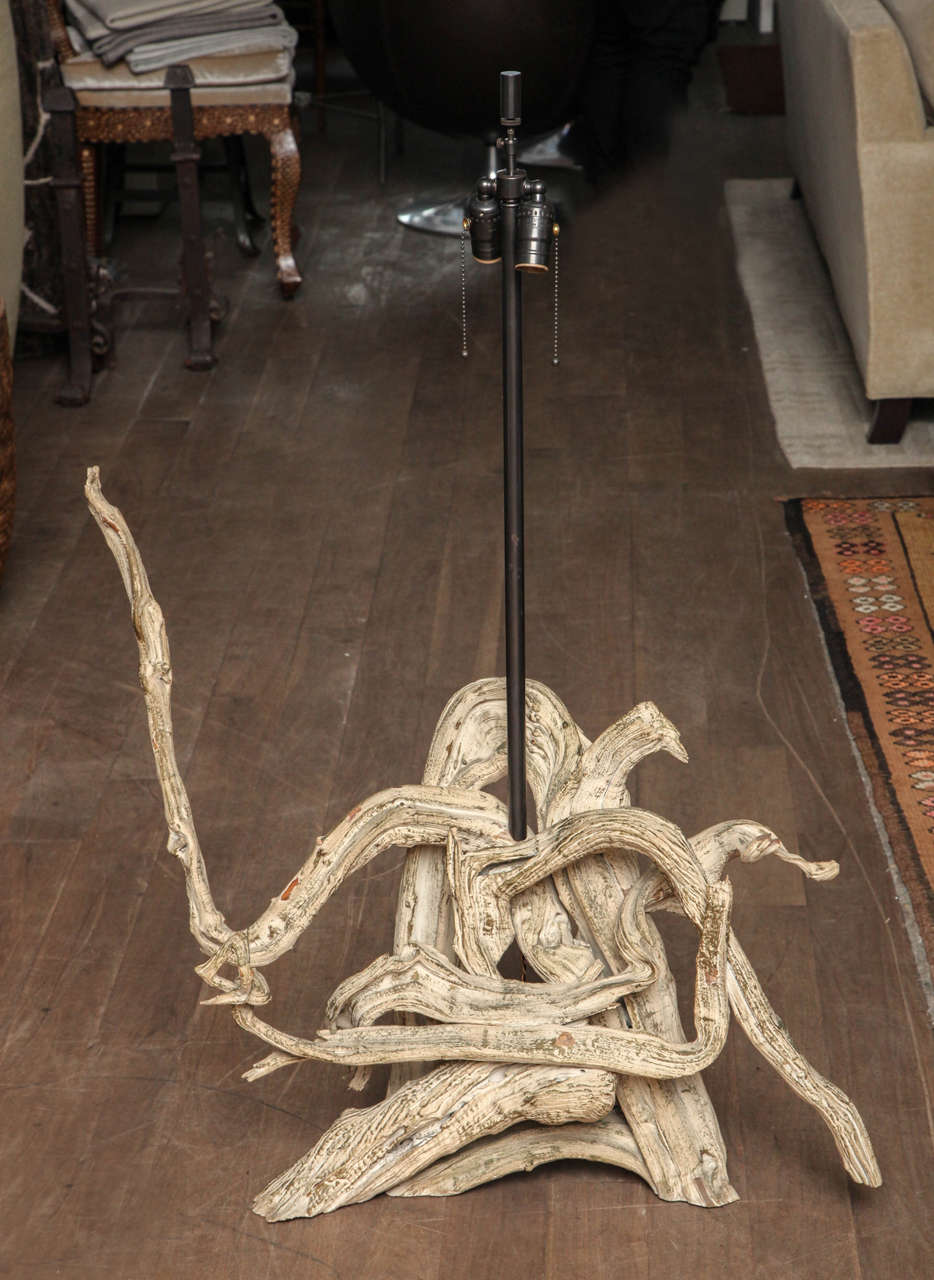 Large Driftwood Lamp