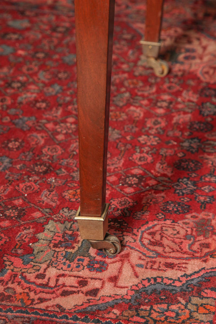 Directoire Mahogany Tric-Trac Table 1