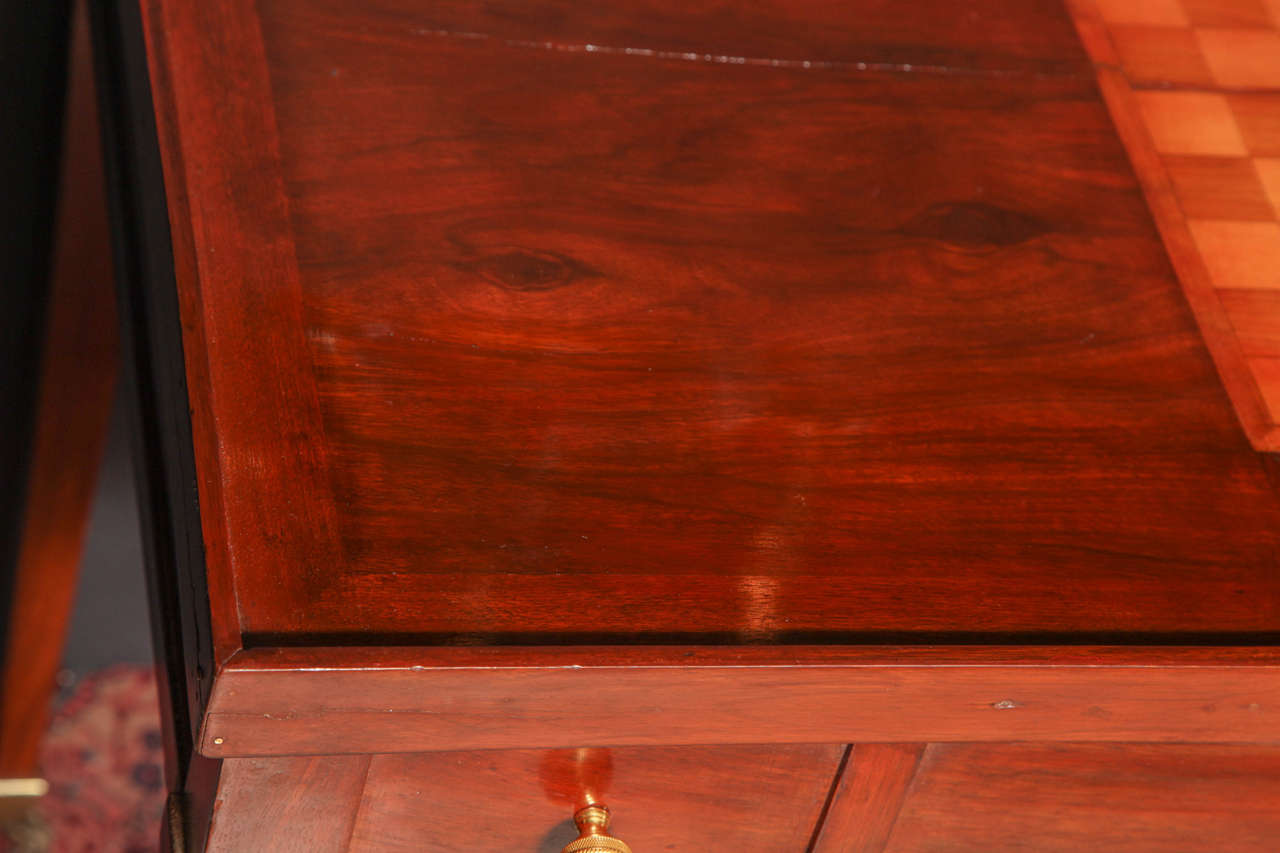 Directoire Mahogany Tric-Trac Table 4