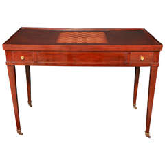 Directoire Mahogany Tric-Trac Table