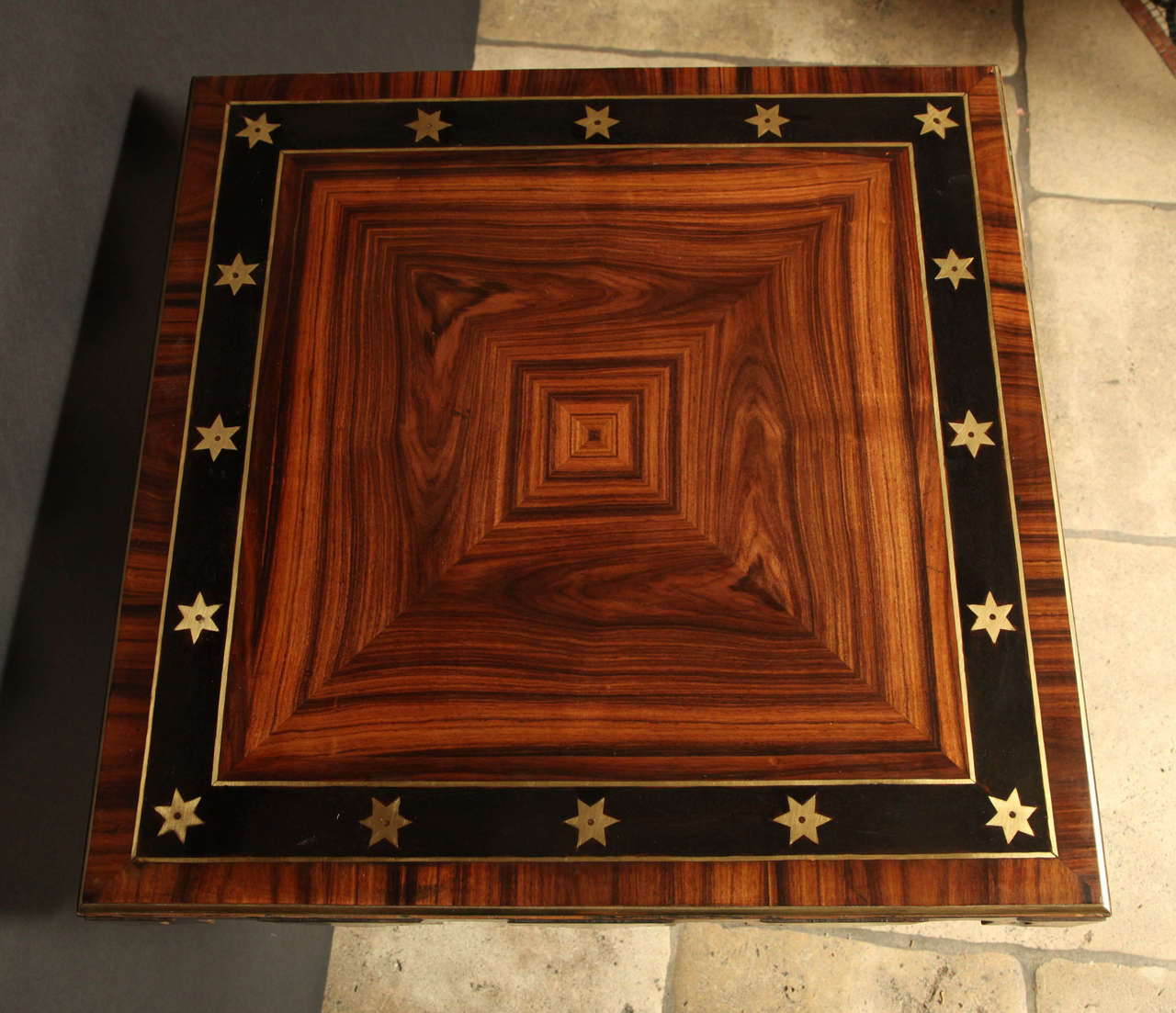 Pair of Calamander Pedestal Tables 6