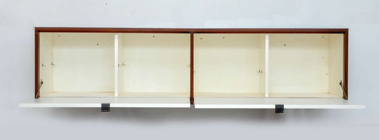 20th Century Florence Knoll Wall Mount Credenza
